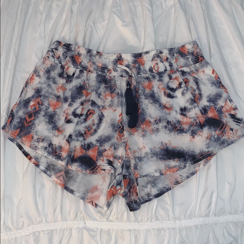 aztec printed shorts
